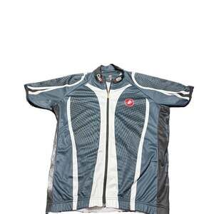 CASTELLI ROSSO CORSA CYCLING JERSEY SHIRT SIZE L